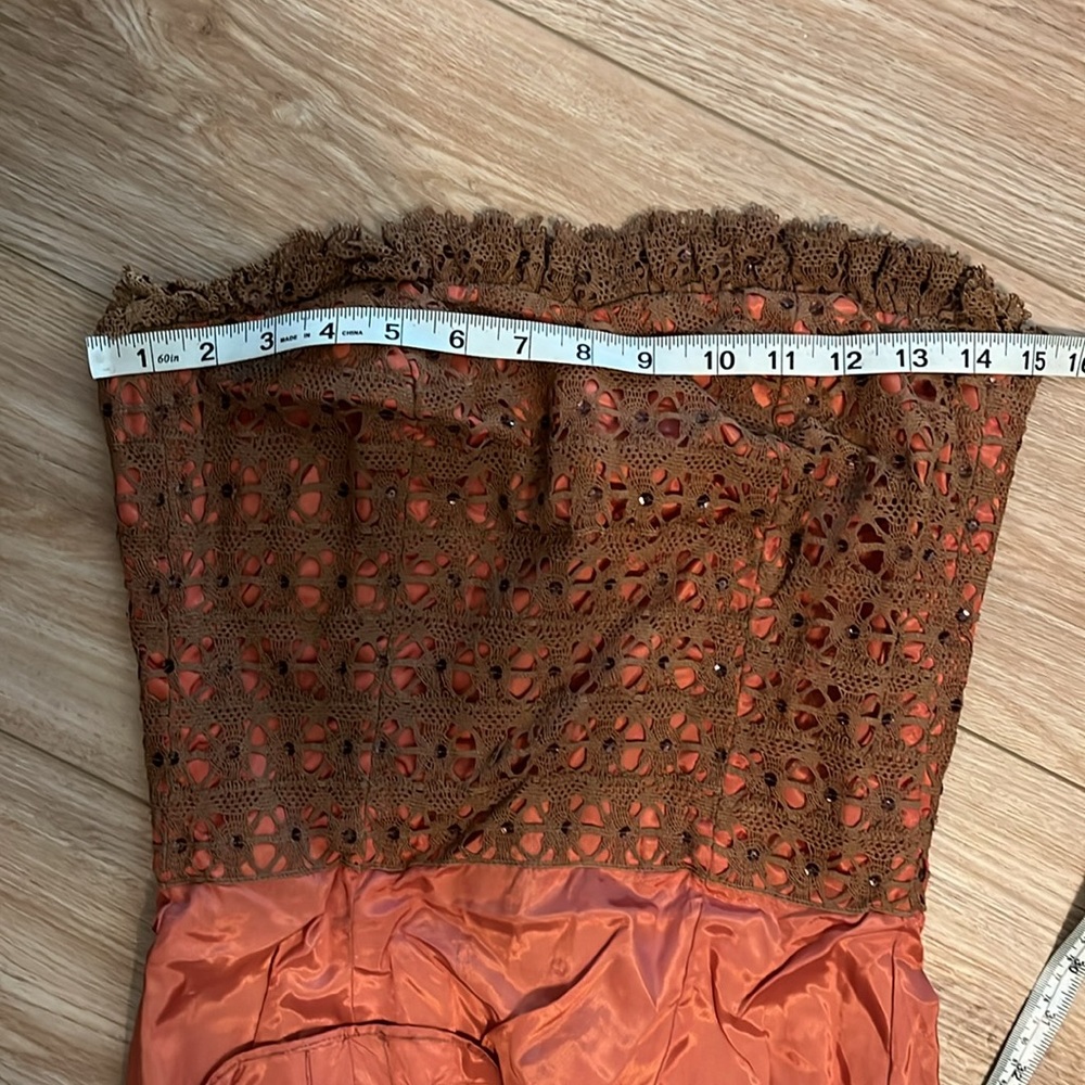 Vintage 1950s 2 piece lace skirt set - Picture 12 of 14